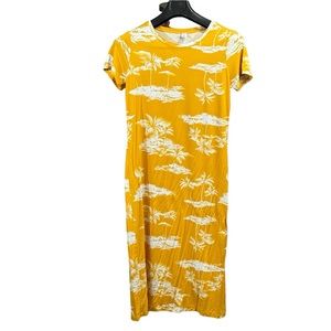 419. Old Navy palm tree maxi dress